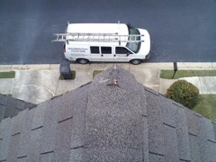 Alpharetta's Best Gutter Cleaners' Certainteed Certified roofers can replace cracked ridgecaps.